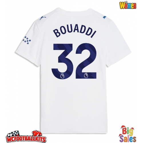 Manchester City Ayyoub Bouaddi #32 Replica Third Stadium Shirt for Women 2026-27 Short Sleeve
